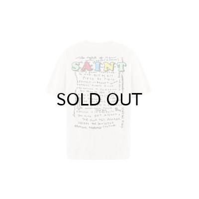 画像2: SAINT Mxxxxxx (JR_SS T-SHIRT_MASK) WHITE