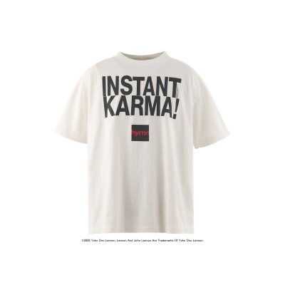 画像1: SAINT Mxxxxxx (JL_SS T-SHIRT_INSTANT KARMA) WHITE