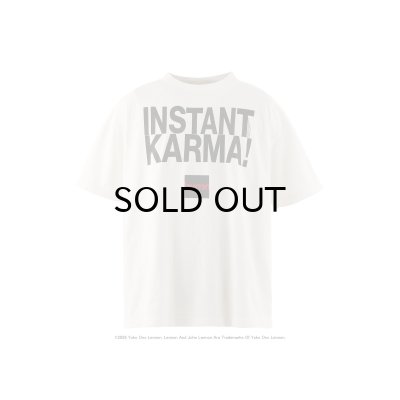 画像1: SAINT Mxxxxxx (JL_SS T-SHIRT_INSTANT KARMA) WHITE