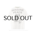 SAINT Mxxxxxx (JL_SS T-SHIRT_IMAGINE PEACE) WHITE