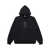 BLACK EYE PATCH (HWC LABEL HOODIE) BLACK