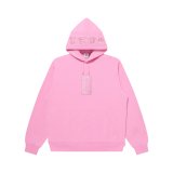 BLACK EYE PATCH (HWC LABEL HOODIE) PINK
