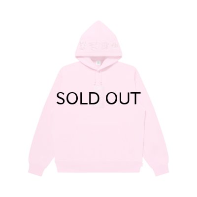 画像1: BLACK EYE PATCH (HWC LABEL HOODIE) PINK