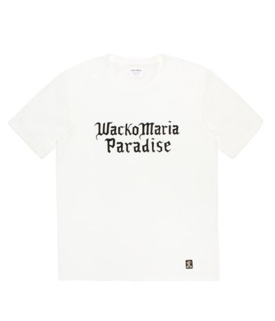 画像1: WACKO MARIA (STAMDARD CREW NECK T-SHIRT) WHITE