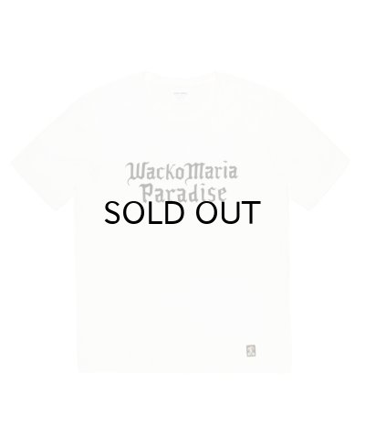 画像1: WACKO MARIA (STAMDARD CREW NECK T-SHIRT) WHITE