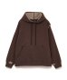 画像1: FACETASM (DAMAGED HOODIE) BROWN (1)