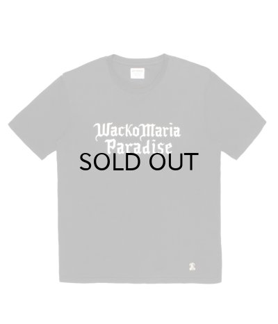 画像1: WACKO MARIA (STAMDARD CREW NECK T-SHIRT) BLACK
