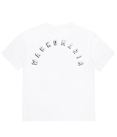 画像1: WACKO MARIA (WASHED HEAVY WEIGHT CREW NECK T-SHIRT TYPE-8) WHITE