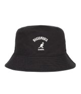 WACKO MARIA (KANGOL WASHED BUCKET) BLACK