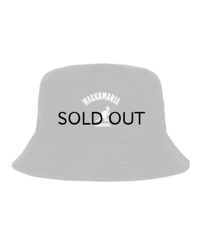 画像1: WACKO MARIA (KANGOL WASHED BUCKET) BLACK