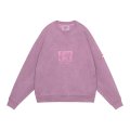 C.E (OVERDYE PARADIGM CREW NECK) BURGUNDY