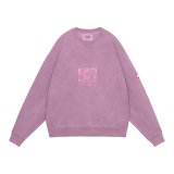 C.E (OVERDYE PARADIGM CREW NECK) BURGUNDY