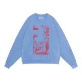 C.E (OVERDYE MD PLain Speech CREW NECK) BLUE