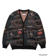 WACKO MARIA (JEAN-MICHEL BASQUIAT CARDIGAN TYPE-1) ONE