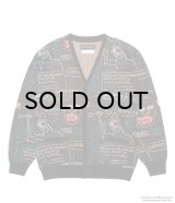 WACKO MARIA (JEAN-MICHEL BASQUIAT CARDIGAN TYPE-1) ONE