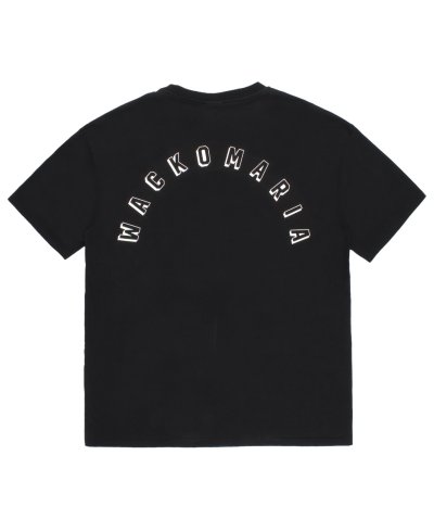 画像1: WACKO MARIA (WASHED HEAVY WEIGHT CREW NECK T-SHIRT TYPE-8) BLACK