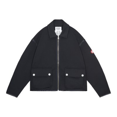 画像1: C.E (SMOOTH ZIP UP) BLACK