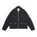 画像1: C.E (SMOOTH ZIP UP) BLACK (1)