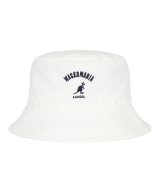 WACKO MARIA (KANGOL WASHED BUCKET) WHITE