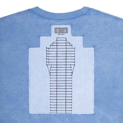 画像3: C.E (OVERDYE MD PLain Speech CREW NECK) BLUE