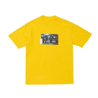 画像1: LQQK STUDIO (CIRCUIT BORD TEE) YELLOW