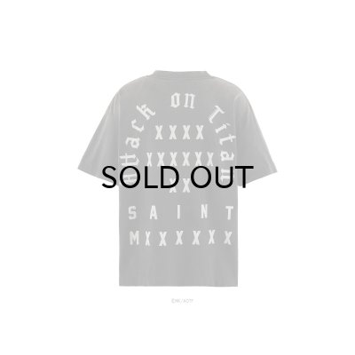 画像2: SAINT Mxxxxxx (AOT_SS T-SHIRT_ATTACK ON TITAN) BLACK