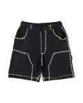 PHINGERIN (SUMMER PG1 DOUBLE KNEE SHORTS) BLACK