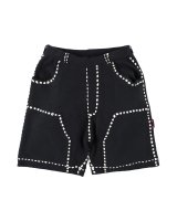 PHINGERIN (SUMMER PG1 DOUBLE KNEE SHORTS) BLACK