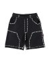画像1: PHINGERIN (SUMMER PG1 DOUBLE KNEE SHORTS) BLACK (1)