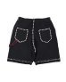 画像2: PHINGERIN (SUMMER PG1 DOUBLE KNEE SHORTS) BLACK (2)