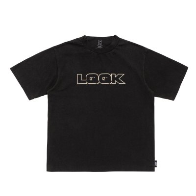 画像1: LQQK STUDIO (DISCHARGE DECONSTRUCTION TEE) BLACK