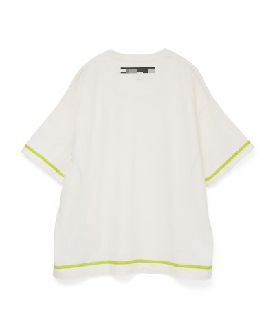画像2: FACETASM (CURVY SLIT BIG TEE) WHITE