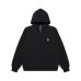 画像1: BLACK EYE PATCH (SMALL OG THERMAL ZIP HOODIE) BLACK (1)