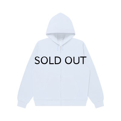 画像1: BLACK EYE PATCH (SMALL OG THERMAL ZIP HOODIE) BLUE