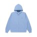 画像1: BLACK EYE PATCH (SMALL OG THERMAL ZIP HOODIE) BLUE (1)