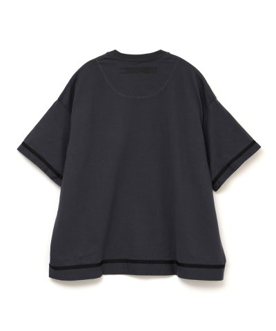 画像2: FACETASM (CURVY SLIT BIG TEE) CHARCOAL