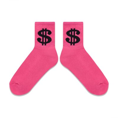 画像2: BLACK EYE PATCH (DOLLAR SIGN SOCKS) PURPLE