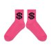 画像2: BLACK EYE PATCH (DOLLAR SIGN SOCKS) PURPLE (2)