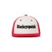 画像1: BLACK EYE PATCH (CIGAR SERIF CORDUROY CAP) WHITE-RED (1)