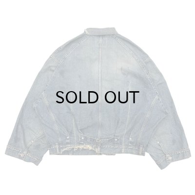 画像2: DAIRIKU (80YEAR DAMAGE DENIM JACKET) INDIGO