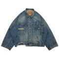 DAIRIKU (80YEAR DAMAGE DENIM JACKET) INDIGO