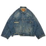 DAIRIKU (80YEAR DAMAGE DENIM JACKET) INDIGO