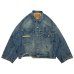 画像1: DAIRIKU (80YEAR DAMAGE DENIM JACKET) INDIGO (1)