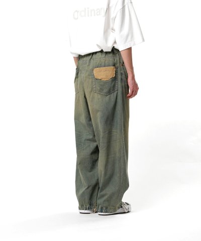 画像2: Maison MIHARA YASUHIRO (Light Denim Wide Pants) L.INDIGO