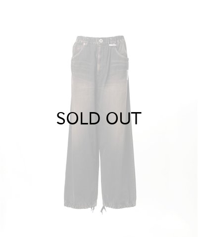 画像3: Maison MIHARA YASUHIRO (Light Denim Wide Pants) BLACK