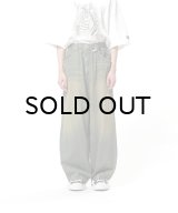 Maison MIHARA YASUHIRO (Light Denim Wide Pants) L.INDIGO