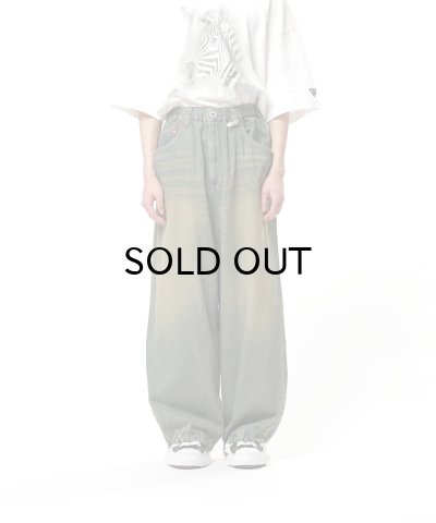 画像1: Maison MIHARA YASUHIRO (Light Denim Wide Pants) L.INDIGO