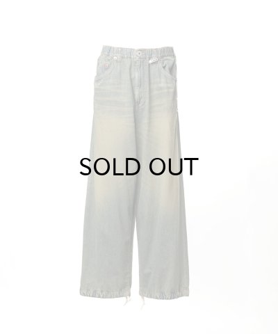 画像3: Maison MIHARA YASUHIRO (Light Denim Wide Pants) L.INDIGO