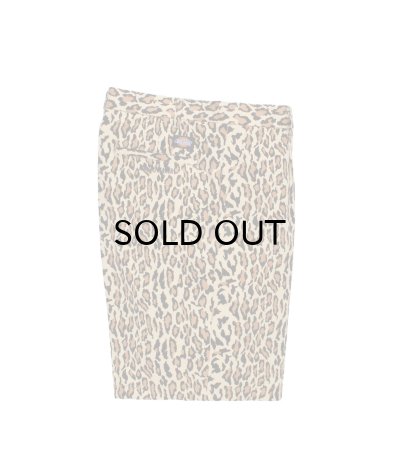 画像1: WACKO MARIA (DICKIES LEOPARD PLEATED SHORT TROUSERS) BEIGE