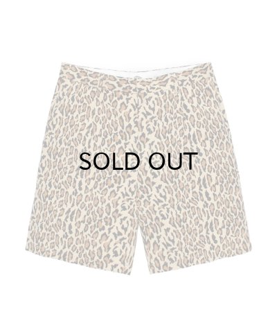 画像2: WACKO MARIA (DICKIES LEOPARD PLEATED SHORT TROUSERS) BEIGE